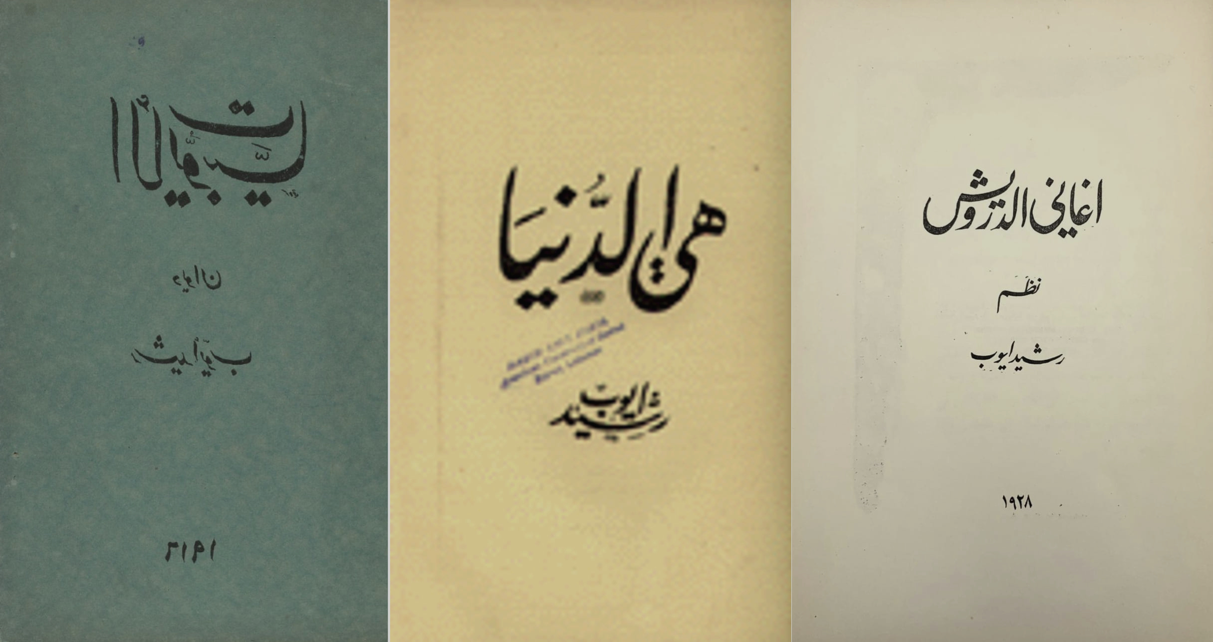 Rasheed Ayoubs Poetry Collections