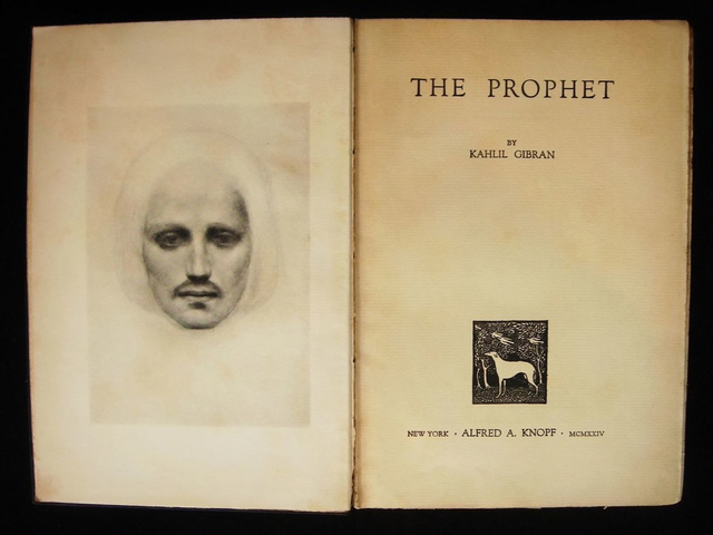 1st Ed. Prophet inside cover