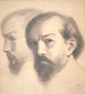 Claude Debussy by Gibran 