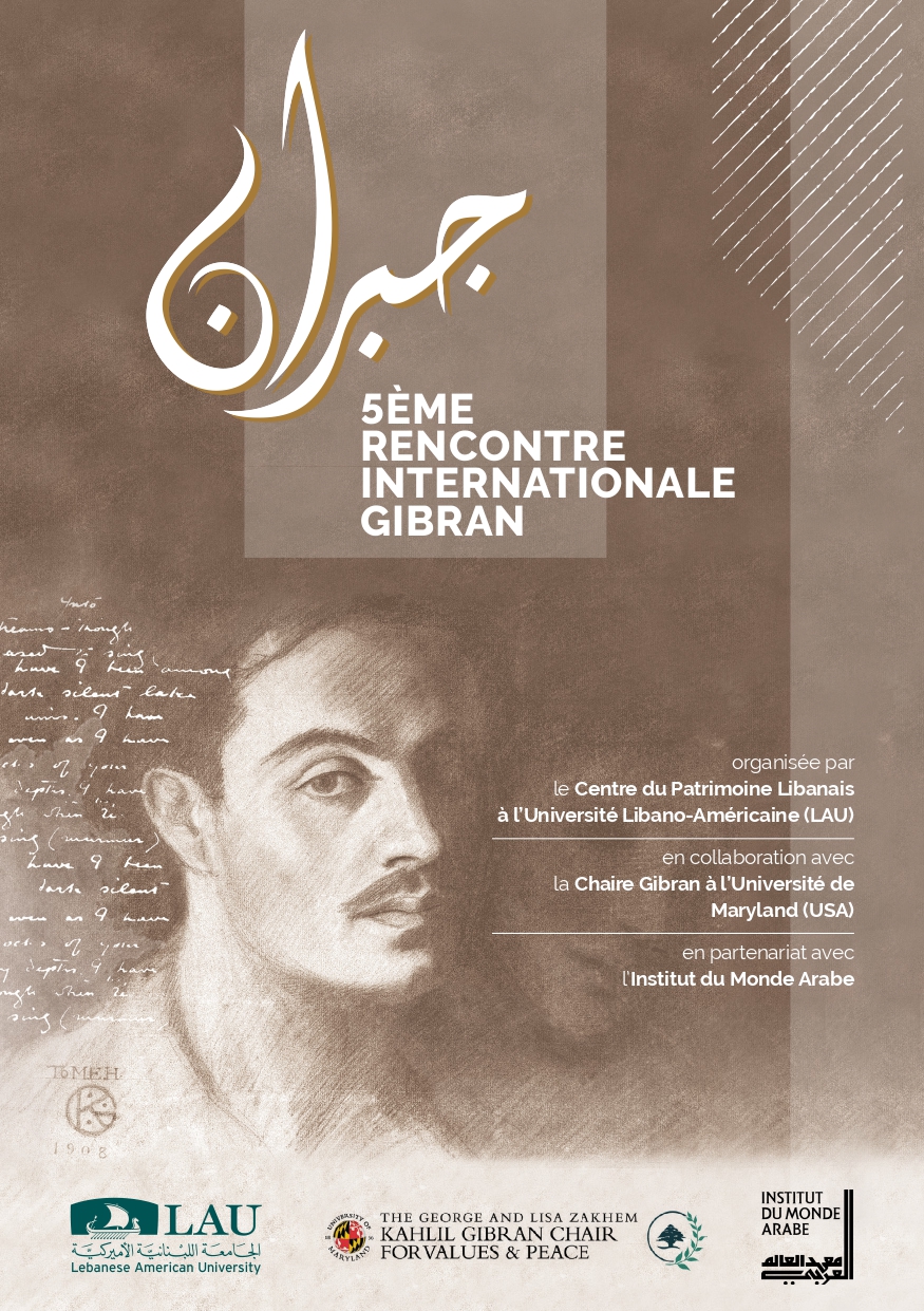 5ème Rencontre Internationale Gibran, Paris: Institut du Monde Arabe, 3 octobre 2019.